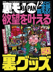 欲望を叶える裏グッズ５０★独身４５才、月に一度のお楽しみデイ★勤続１０年の元看守が語る 刑務官はツライよ★裏モノＪＡＰＡＮ