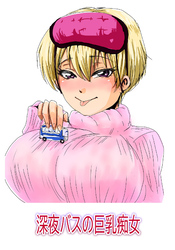 深夜バスの巨乳痴女